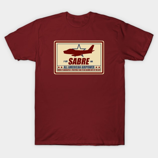 F-86 Sabre T-Shirt by TCP